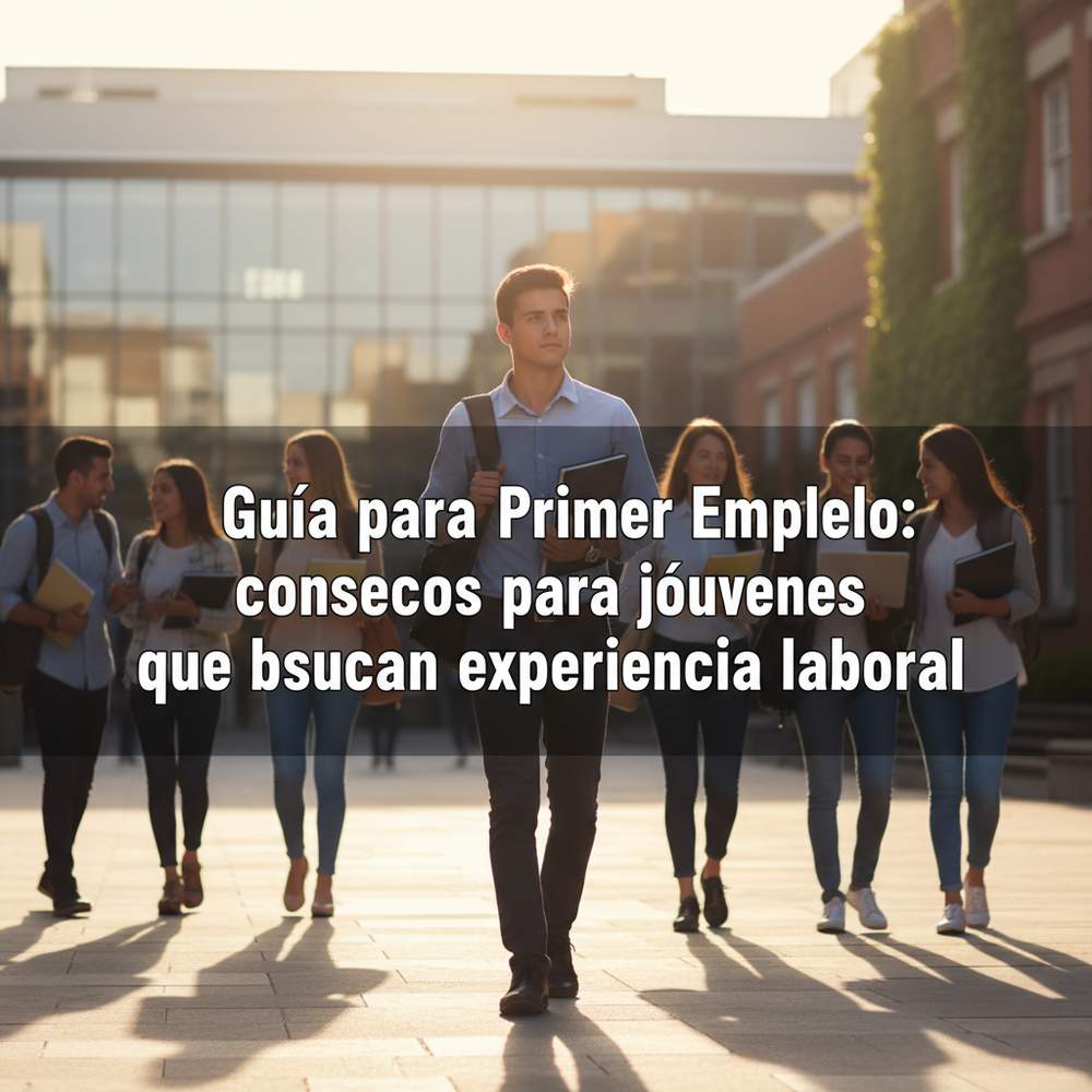 Guía para Primer Empleo: consejos para jóvenes que buscan experiencia laboral