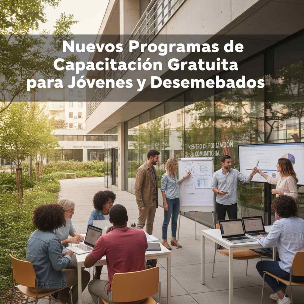 Nuevos Programas de Capacitación Gratuita para Jóvenes y Desempleados