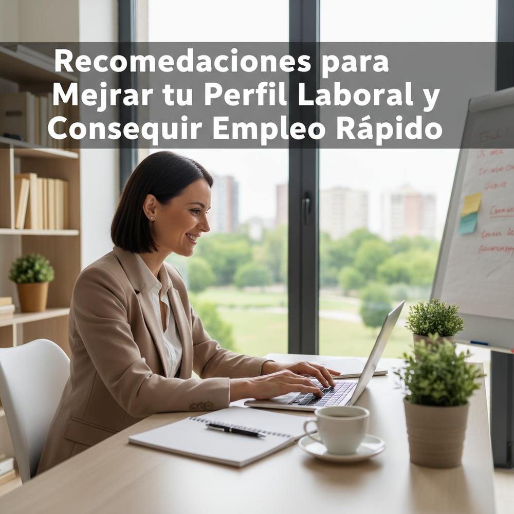 Recomendaciones para Mejorar tu Perfil Laboral y Conseguir Empleo Rápido