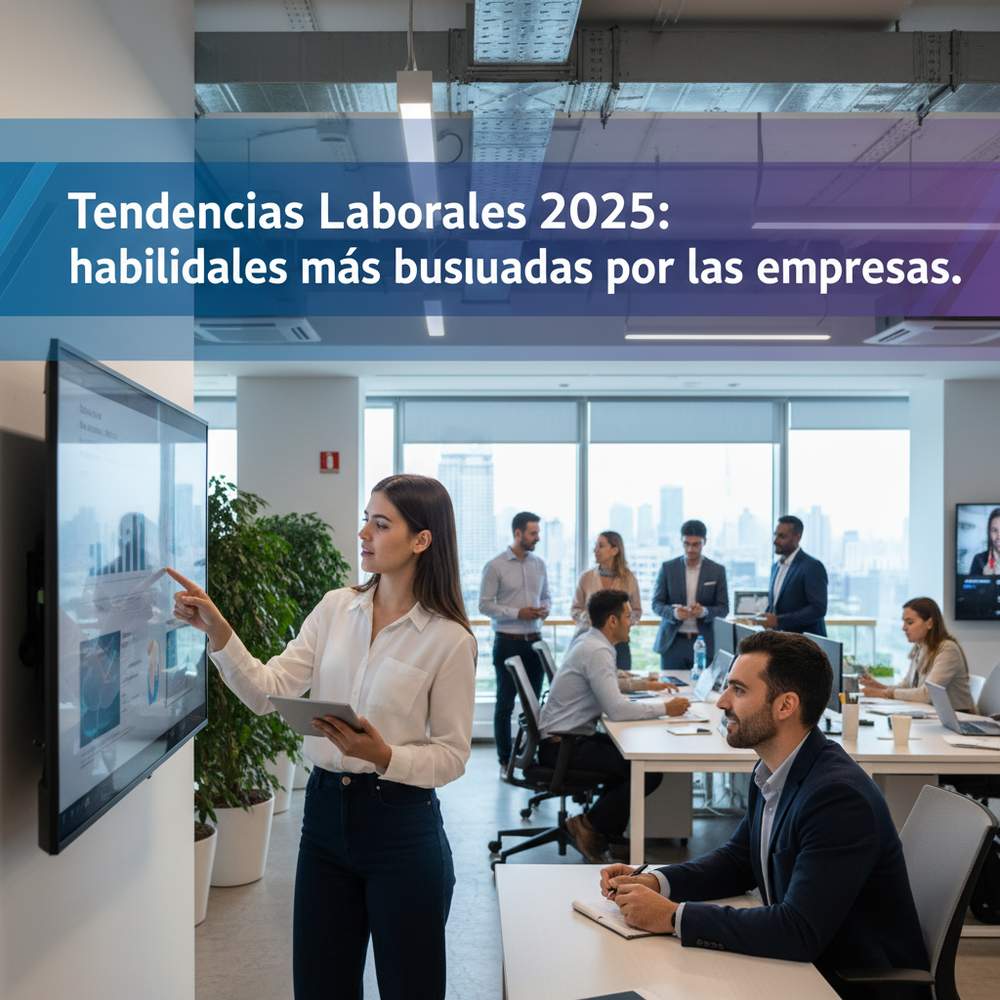 Tendencias Laborales 2025: habilidades más buscadas por las empresas