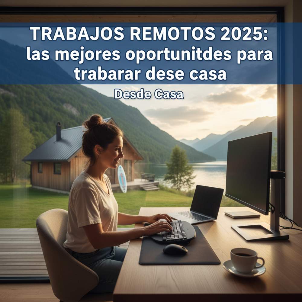 Trabajos Remotos 2025: las mejores oportunidades para trabajar desde casa